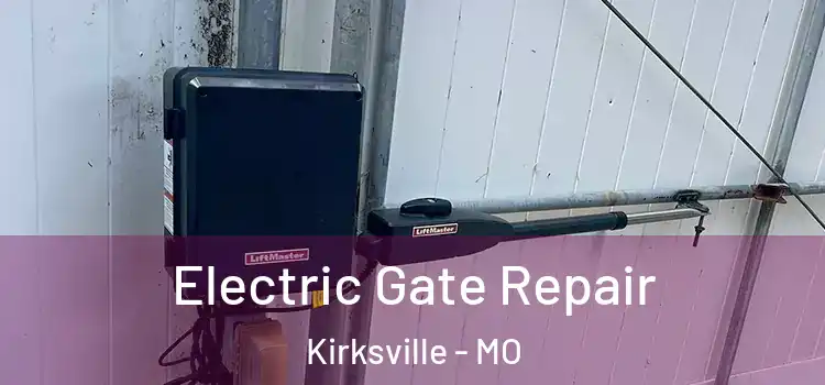  Electric Gate Repair Kirksville - MO