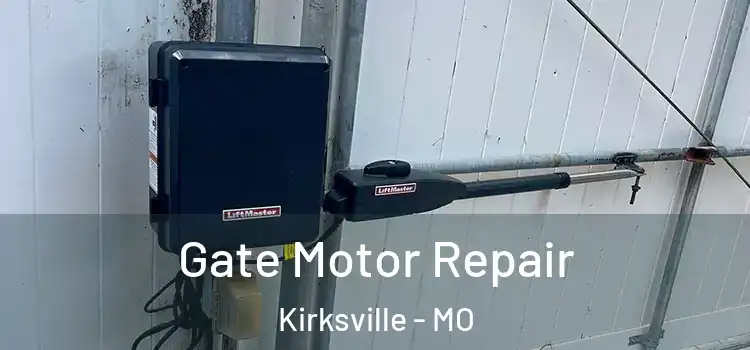 Gate Motor Repair Kirksville - MO