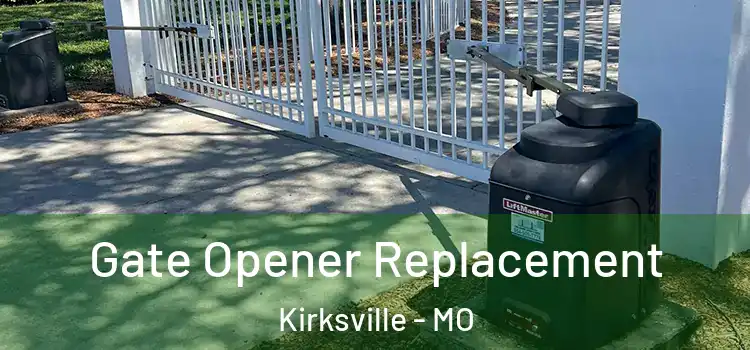  Gate Opener Replacement Kirksville - MO