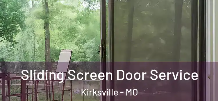 Sliding Screen Door Service Kirksville - MO